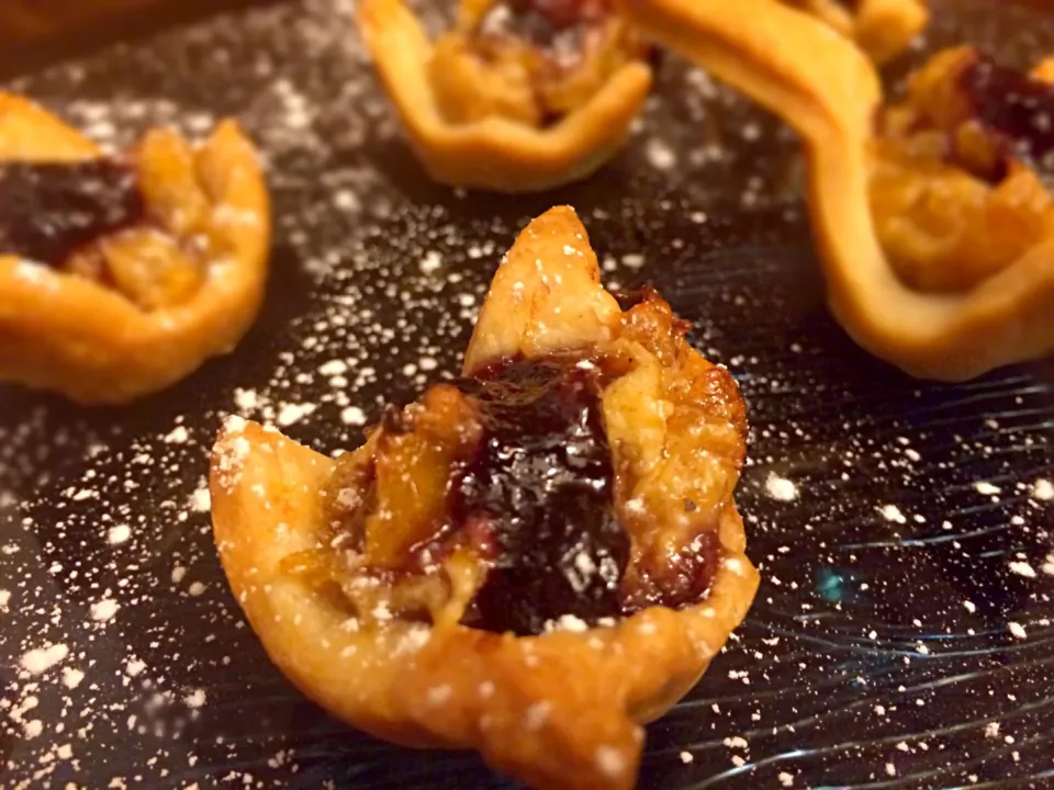 Blueberry Maple Plantain Tartlets|kimberley andersonさん