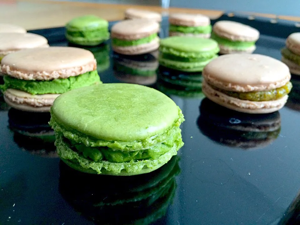 Green Tea&Pistachio Macarons|melissaさん