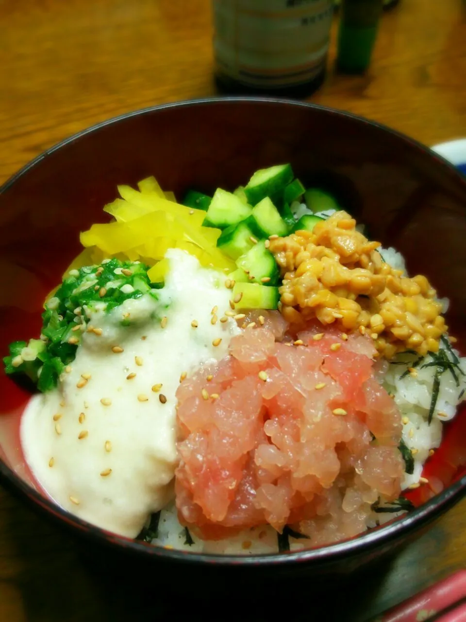 再びねばねば丼(*´∇｀*)|ちはるさん