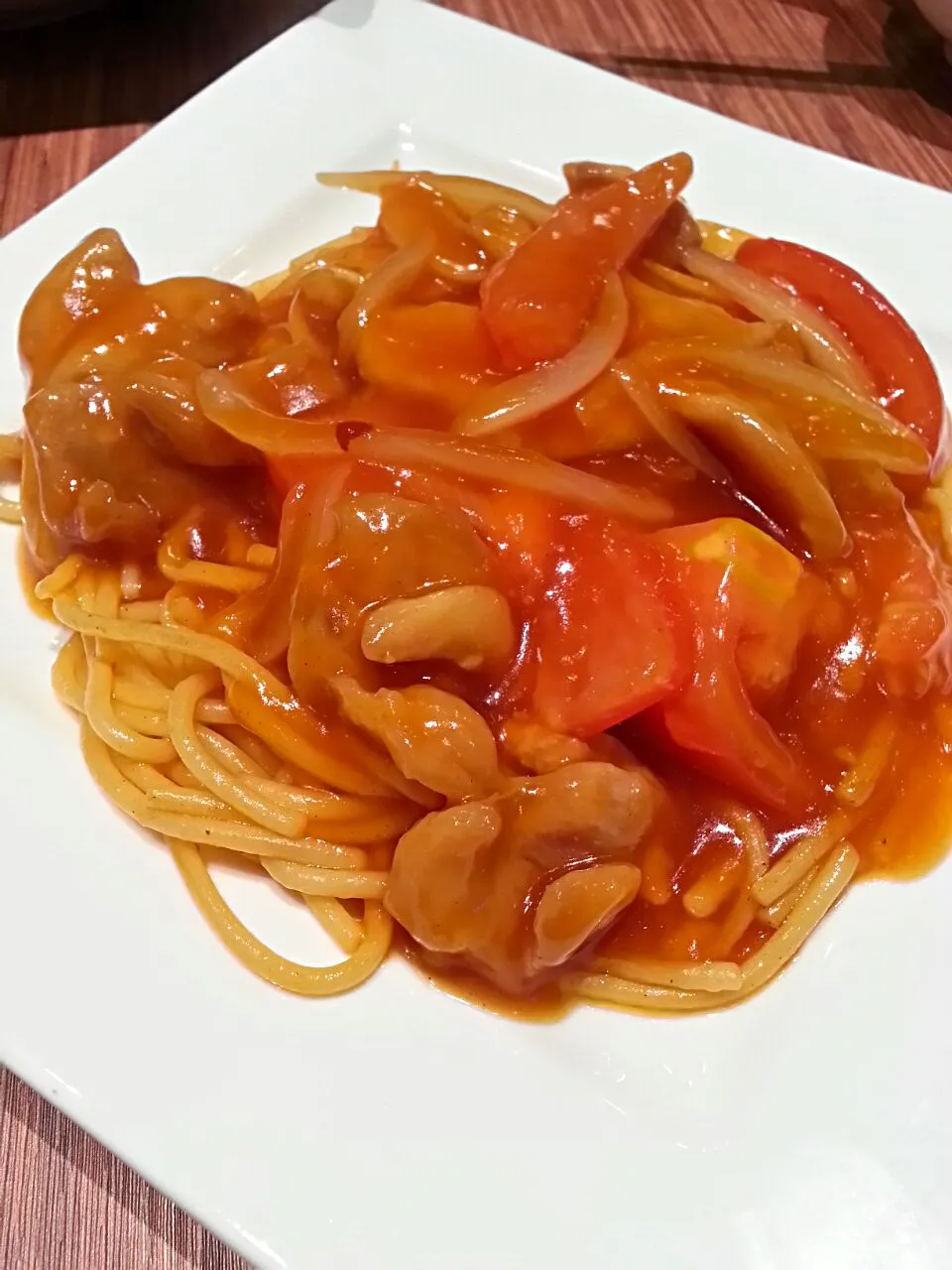 Tomato chicken fillet spaghetti|Arthurさん