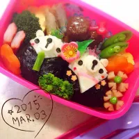 Snapdishの料理写真:ひなまつり弁当♡|華◆hanaさん