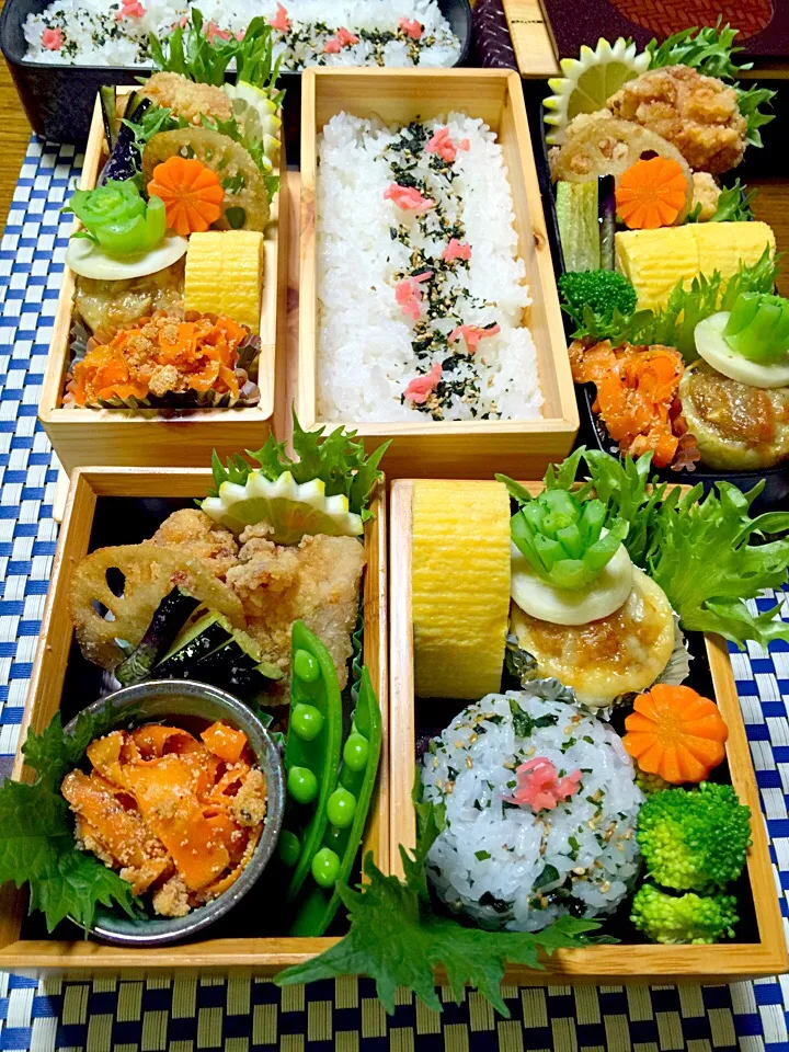 Snapdishの料理写真:火曜日のお弁当💖|Mayumi Konishiさん