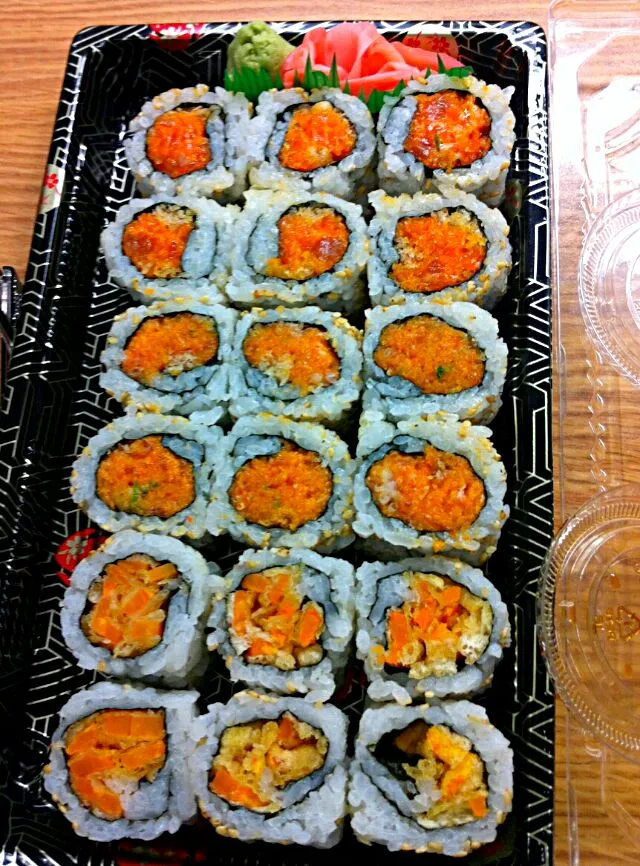 🎀🎈🎀 #Sushi for my Niece #Birthday Today🎀🎈🎀 #Appetizer #Party 😊|Alisha GodsglamGirl Matthewsさん