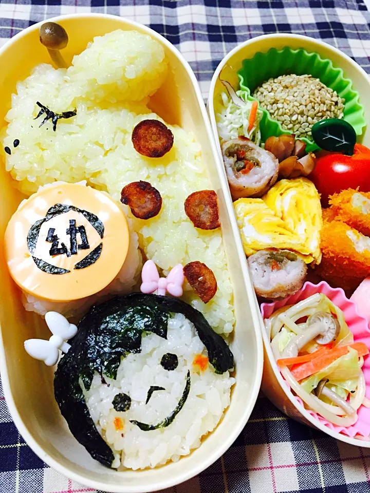 Snapdishの料理写真:卒園おめでとう弁当|tomapiさん