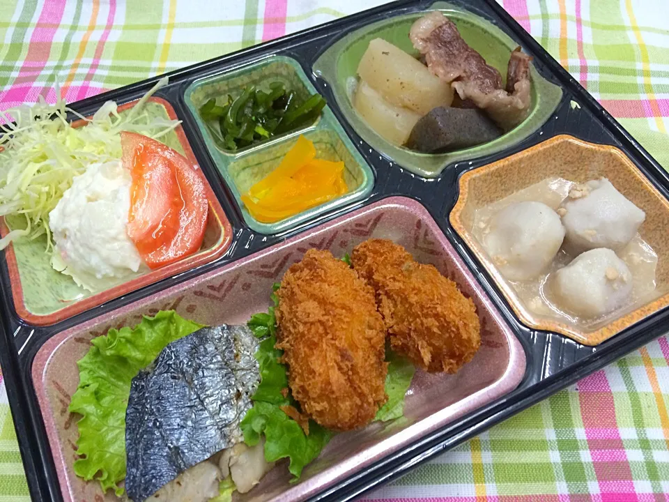 骨無し鰆の塩焼き 日替わり弁当 豊川市宅配|Naokazu Kuritaさん