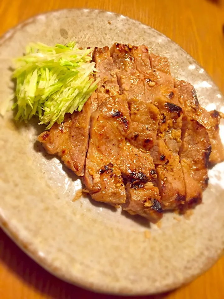 豚ロースの塩麹焼き|さくたえさん