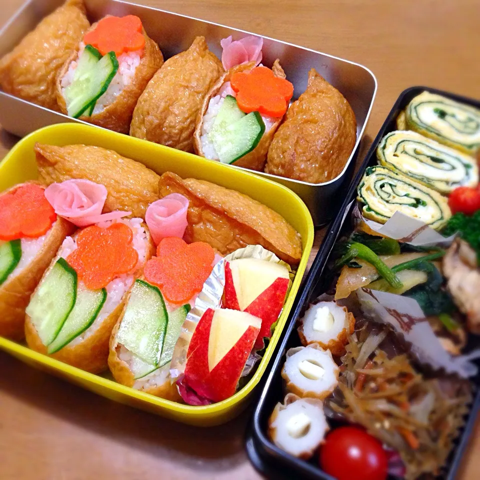 稲荷寿司弁当3.3🎎🌸|きたろうさん