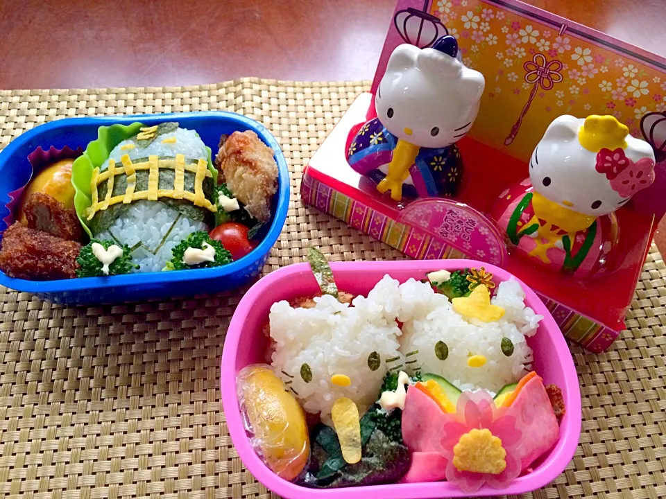 Lunch box☆Daniel Star&Kitty ver.Girls’ Festival🎎ｷﾃｨとﾀﾞﾆｴﾙのお雛祭り&Ressha Sentai ToQger/Tokatti🚂ﾄｶｯﾁ/ ﾄｯｷｭｳ2|🌈Ami🍻さん