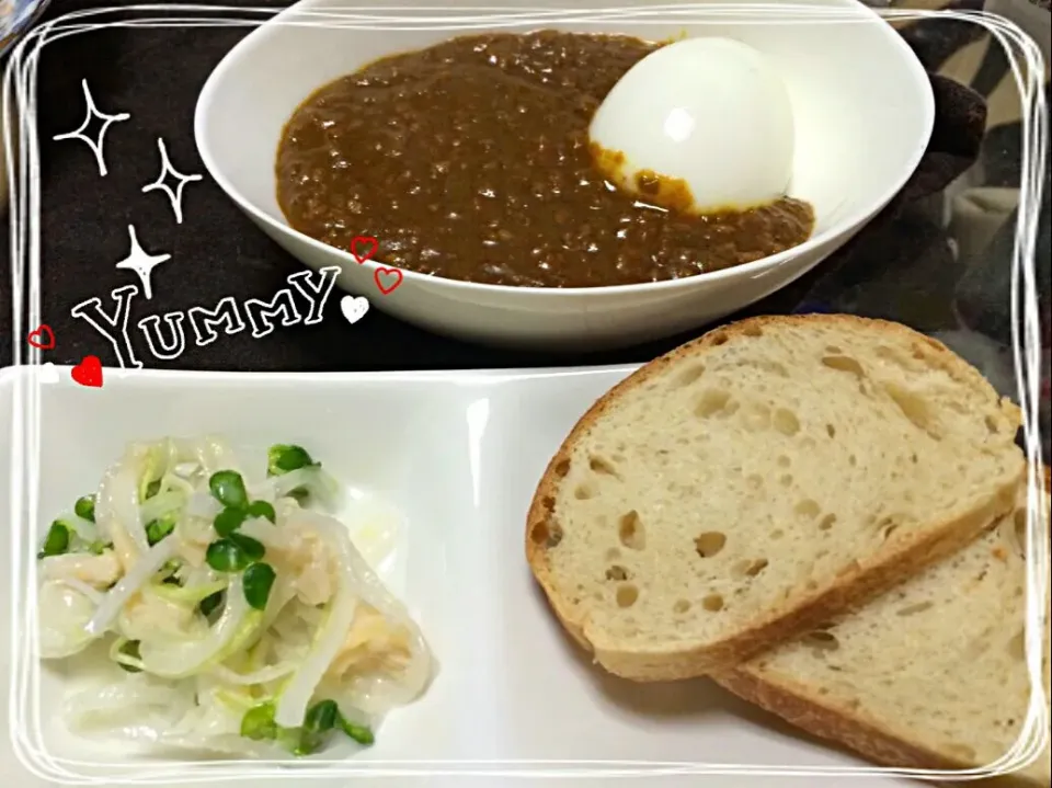 キーマカレー☆朝御飯♡|mii’s⭐️お家ご飯さん