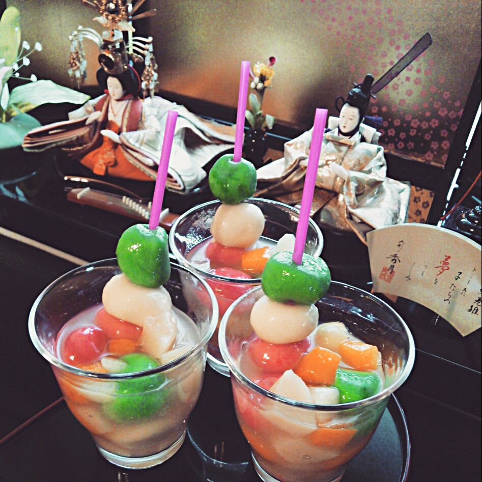 今日はひな祭り夜ご飯のデザートに白玉団子フルーツポンチ作りましたん Ao Kashimanakitchen Snapdish スナップディッシュ Id Embjxa