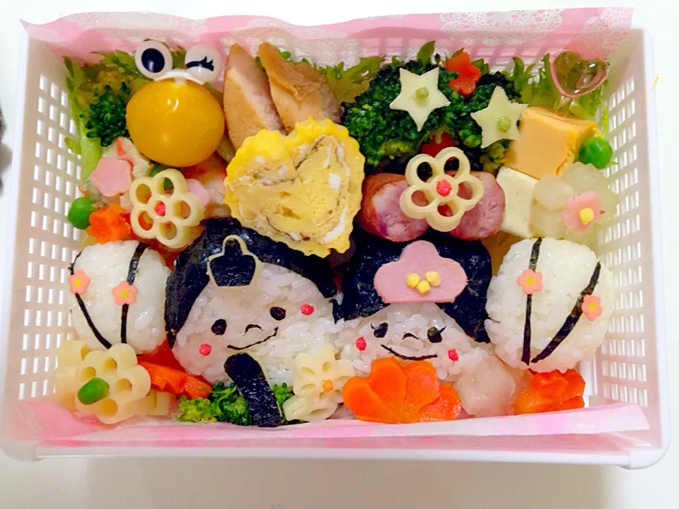 お雛様弁当|あい♡まりさん