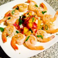 Shrimp and Mango salsa|Tony Gさん