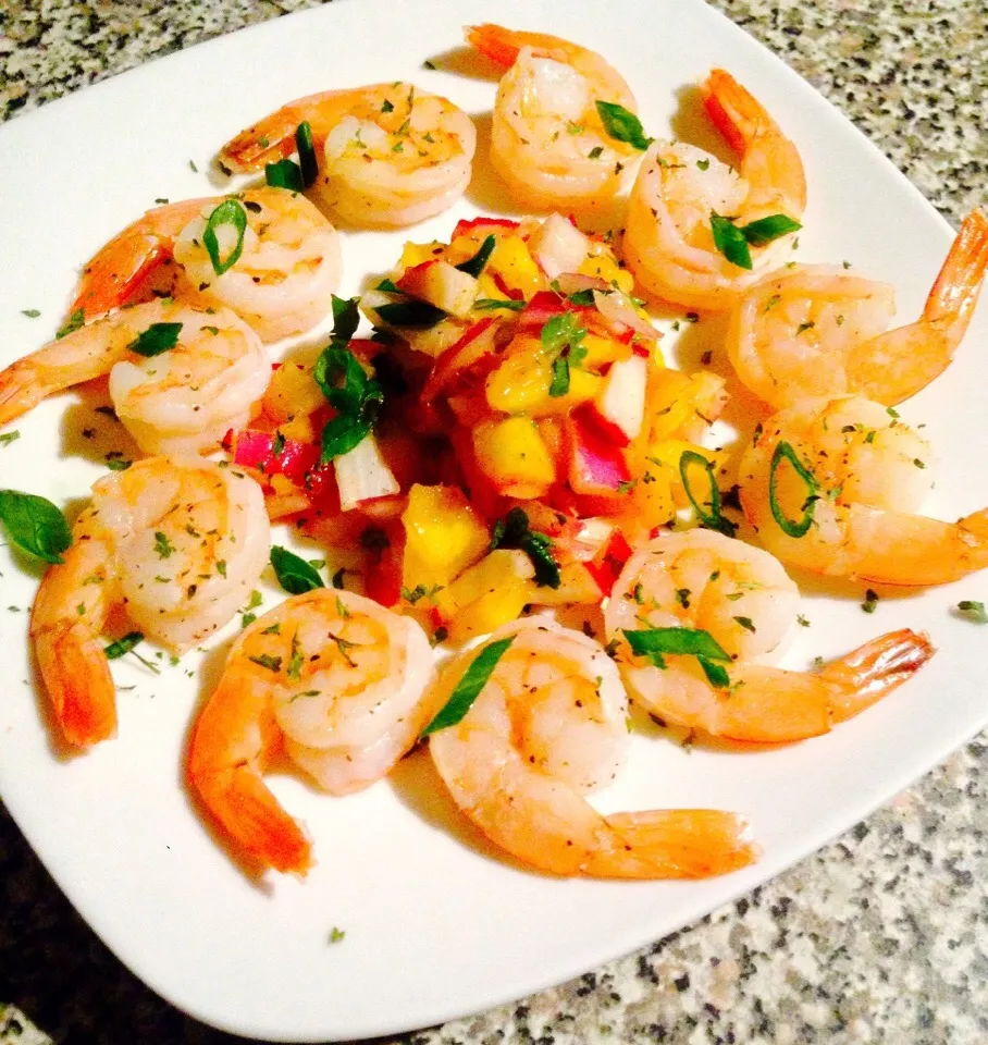 Shrimp and Mango salsa|Tony Gさん