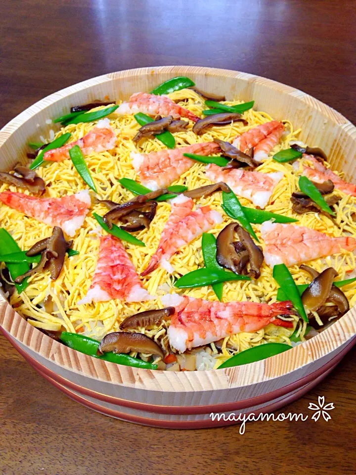 ちらし寿司🌸|mayaマミィさん