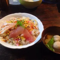 Snapdishの料理写真:桃の節句ちらし寿司 ^_^