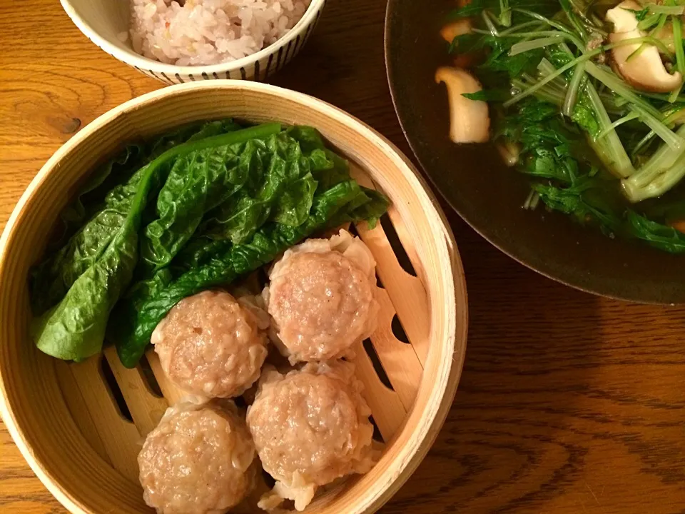 シュウマイ定食|たけさん