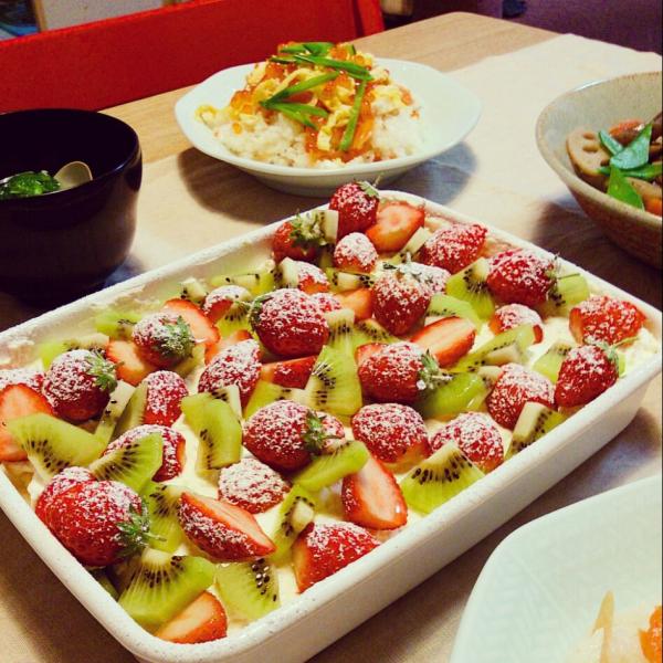 スコップケーキ が簡単可愛くてパーティーにもおススメ Snapdish スナップディッシュ