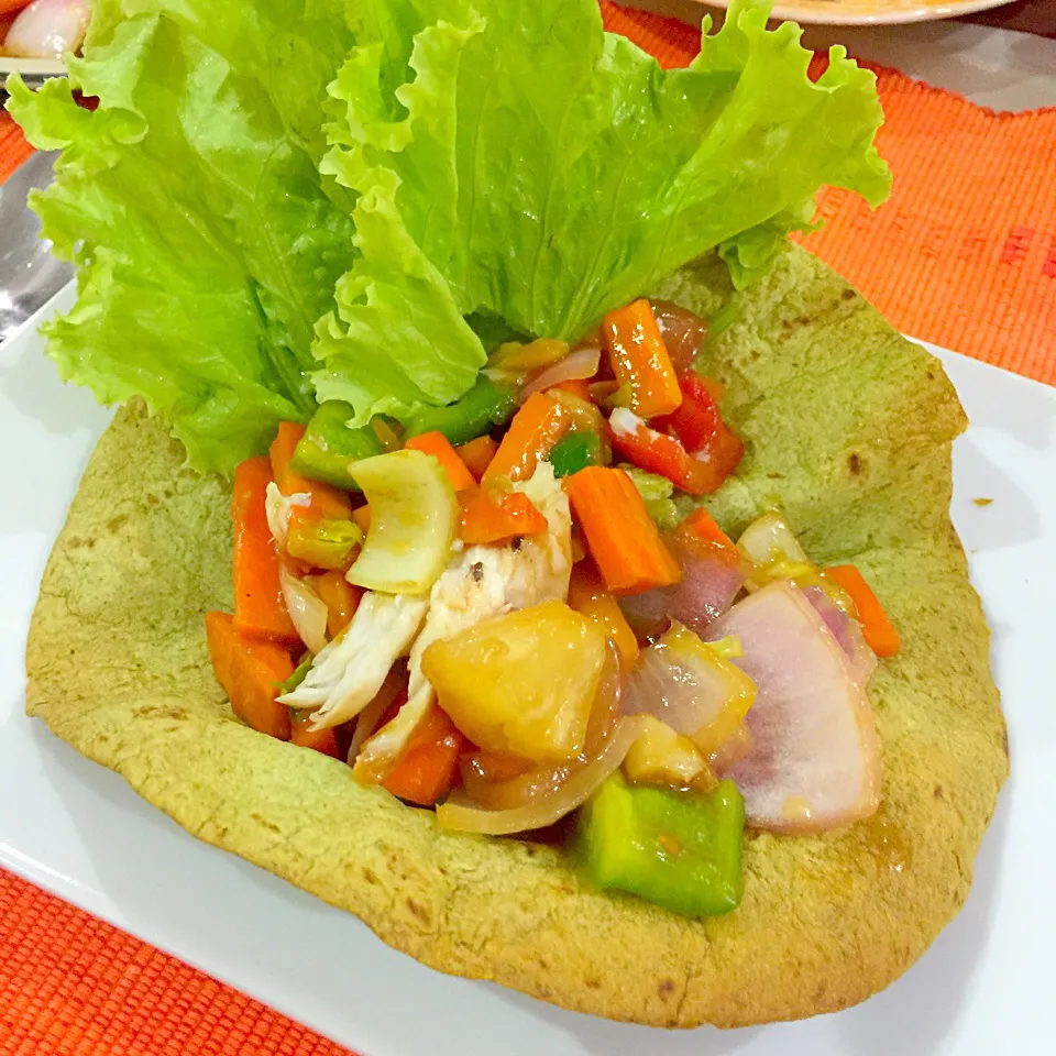 Homemade tortilla bowl|Rhodalyn Izza Tさん