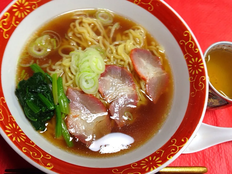 20150303昼食。中華街の同發の焼豚で焼豚麺。|Keiko Moritaさん