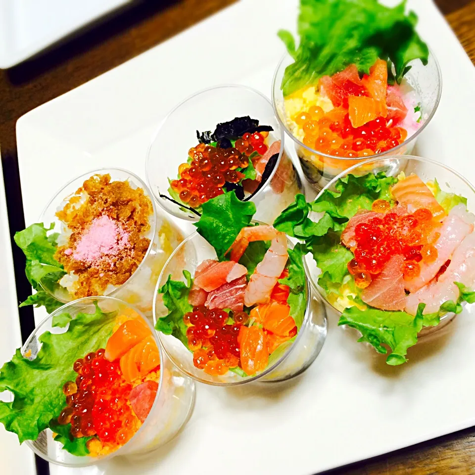 Sushi in Cups for Girls Festival :D|Eri Viviさん