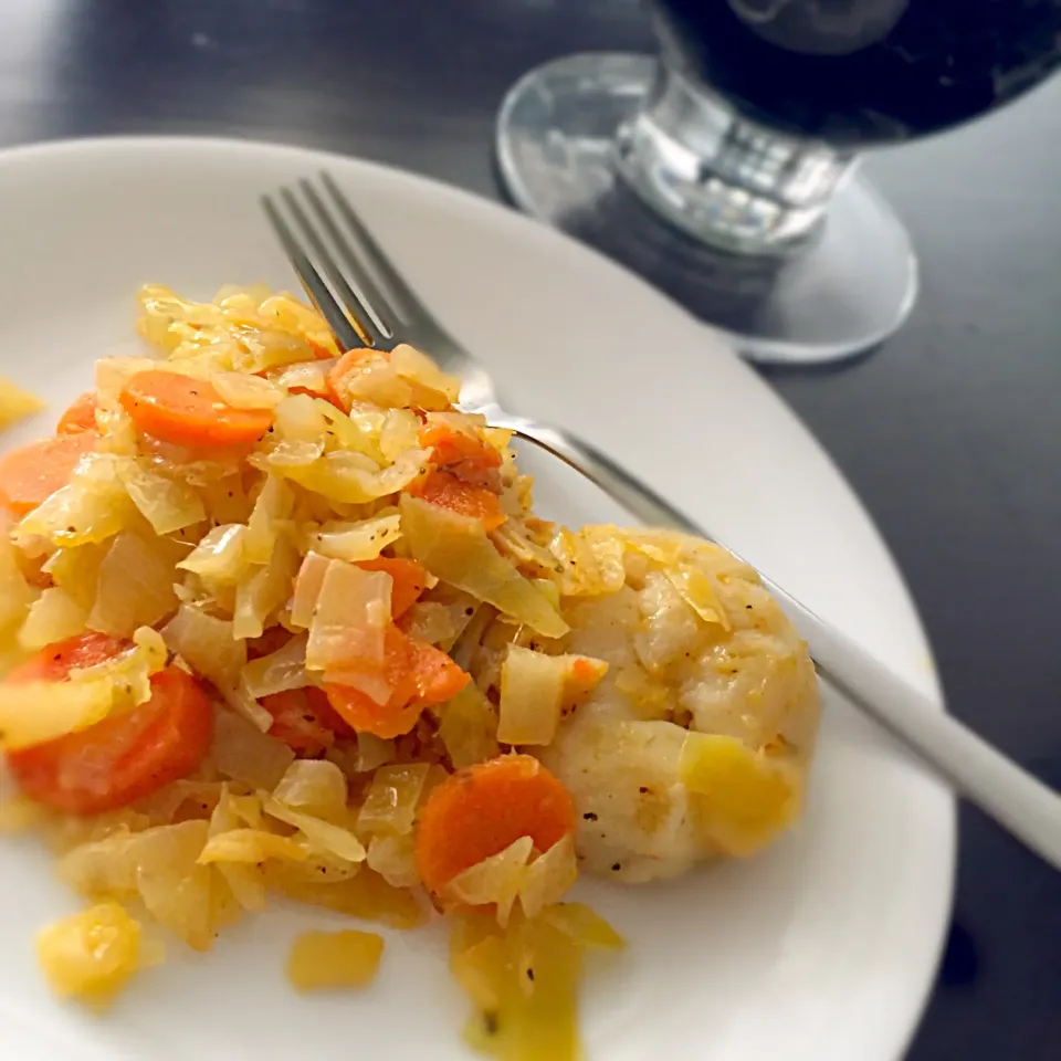 Cabbage Stir Fry | Dumplings|T.E.Dennisさん