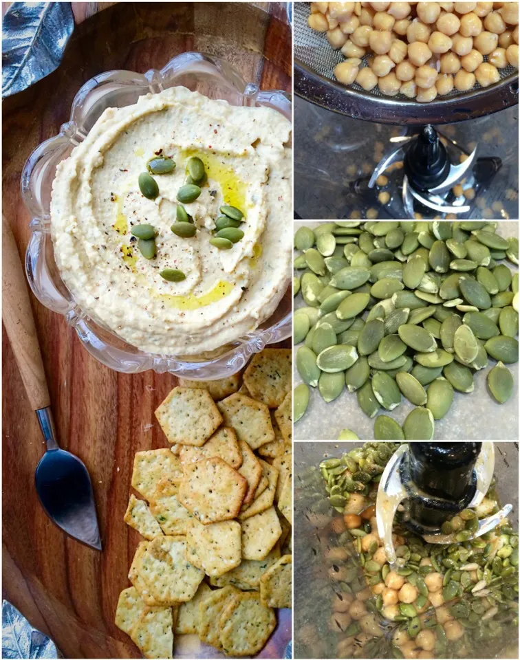 Raw Pumpkin Seed Hummus|Ribas with Loveさん