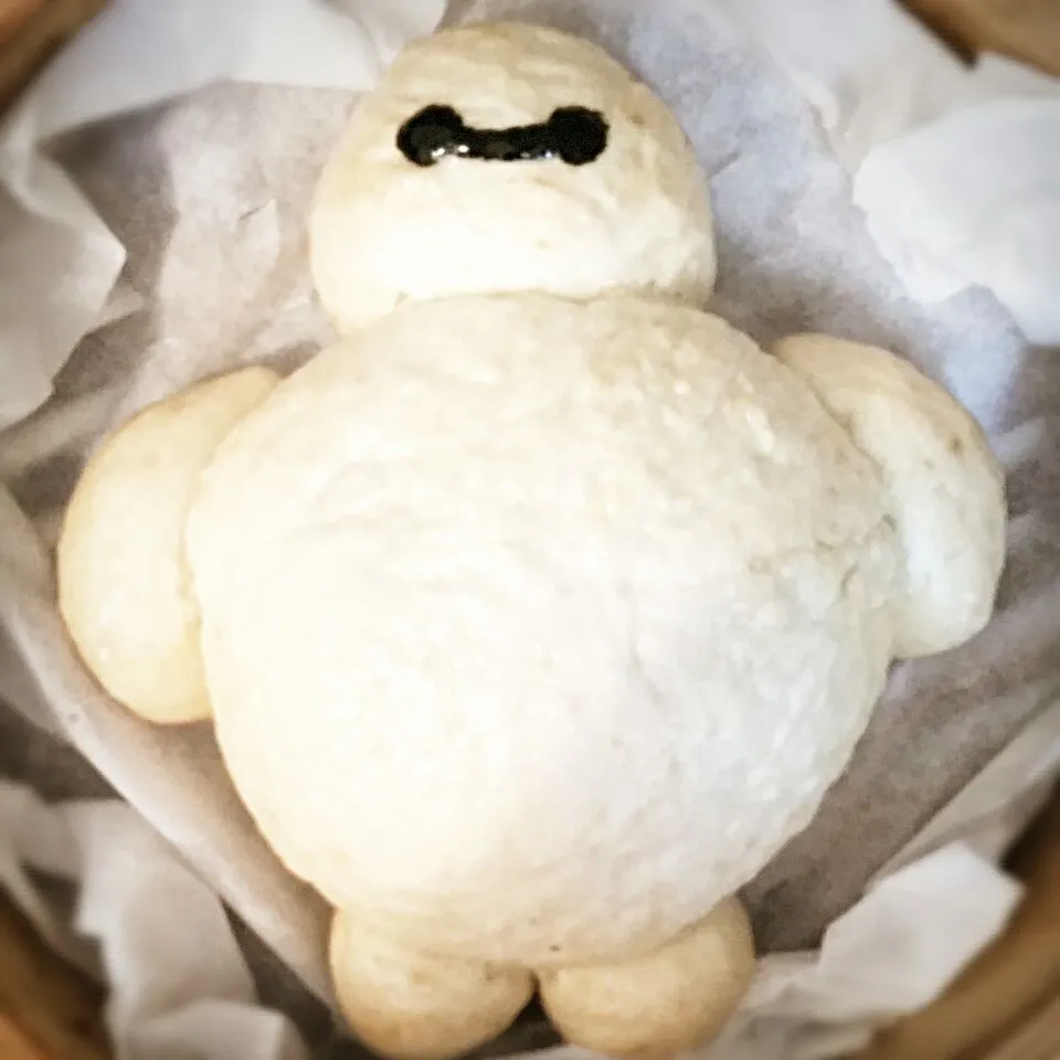 Baymax from Big Hero 6 pork pau/bun|Nicky Jonesさん