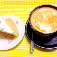 Snapdishの料理写真:latte art♯苺しょーと|あーるさん