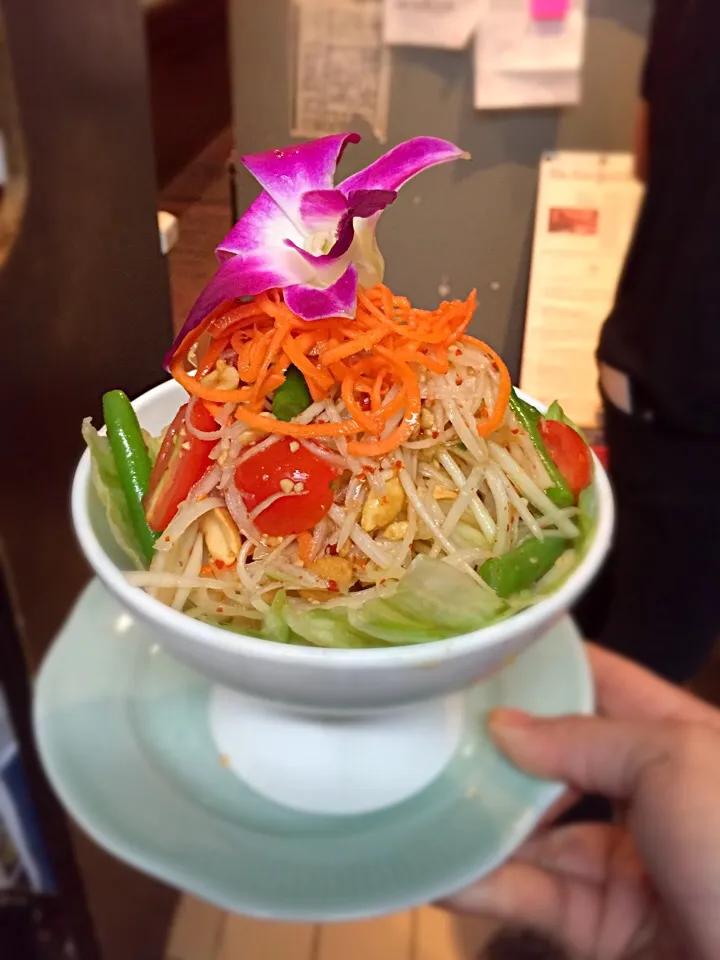 Snapdishの料理写真:Papaya salad|chaboonさん