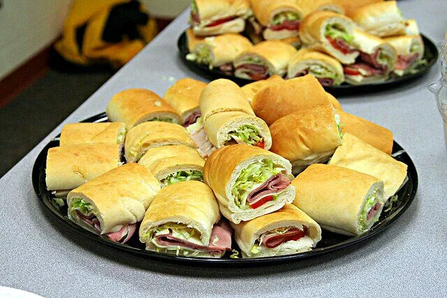 Jimmy John's Gourmet Sandwiches from last month's Parent Association Meeting #Appetizer #Main dish #Meat/Poultry #Sandwich 🎈🎈🎈NATIONAL COLD CUTS DAY 🎈🎈🎈|Alisha GodsglamGirl Matthewsさん