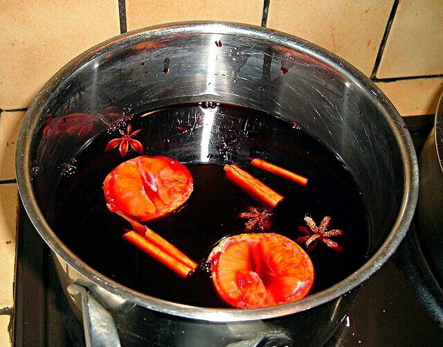 Snapdishの料理写真:My Aunt Making Mulled Wine During #Holidays/Celebrations #Christmas at the Family Cabin #Wine #Alcohol #FoodDay 🍷🍷NATIONAL MULLED WINE DAY 🍷🍷|Alisha GodsglamGirl Matthewsさん