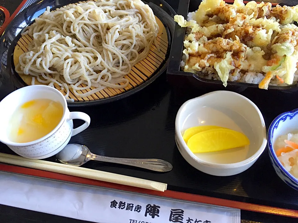 ミニ穴子丼と蕎麦|wildcat山猫さん