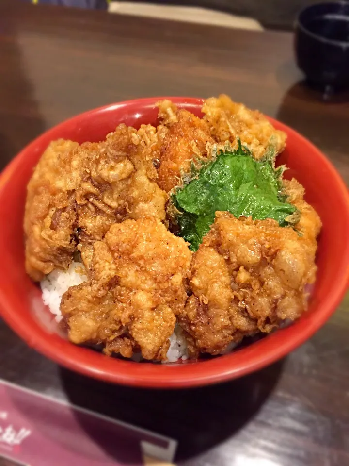 とり天丼|古山さん