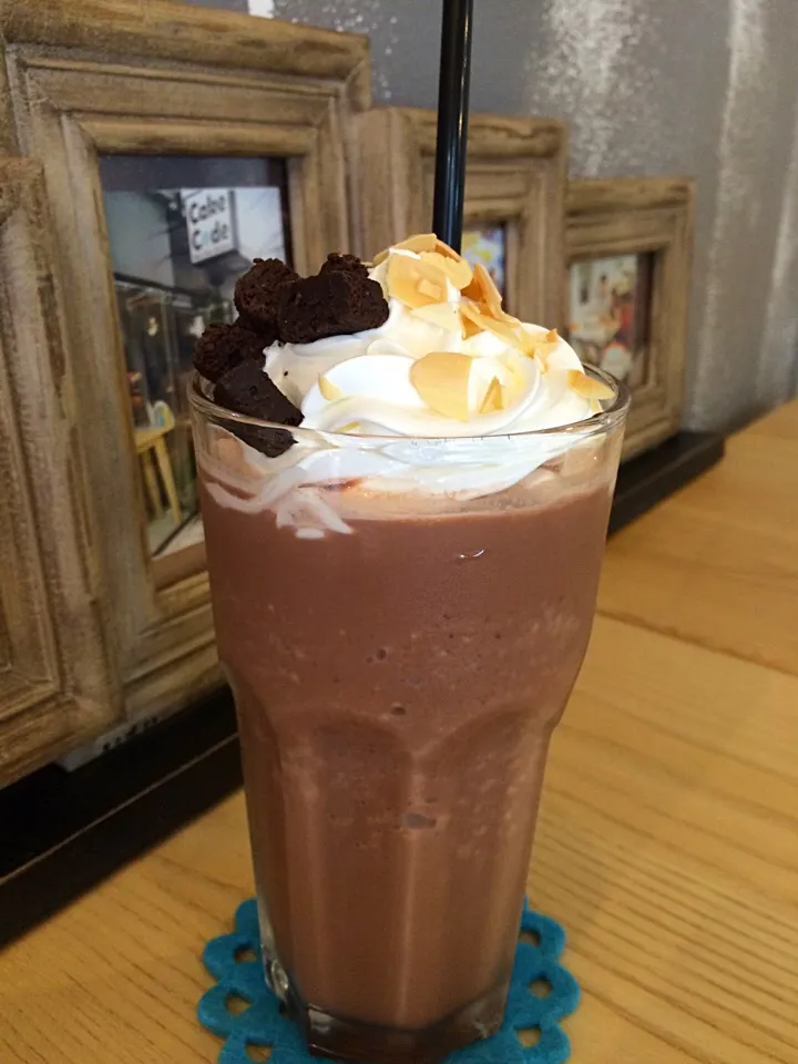 Brownies Almond Frappe|みいさん