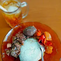 Snapdishの料理写真:Gudeg krecek with telor|Melisa Oktaviaさん