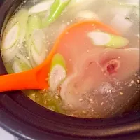 Snapdishの料理写真:土鍋参鶏湯|おーわき あすかさん