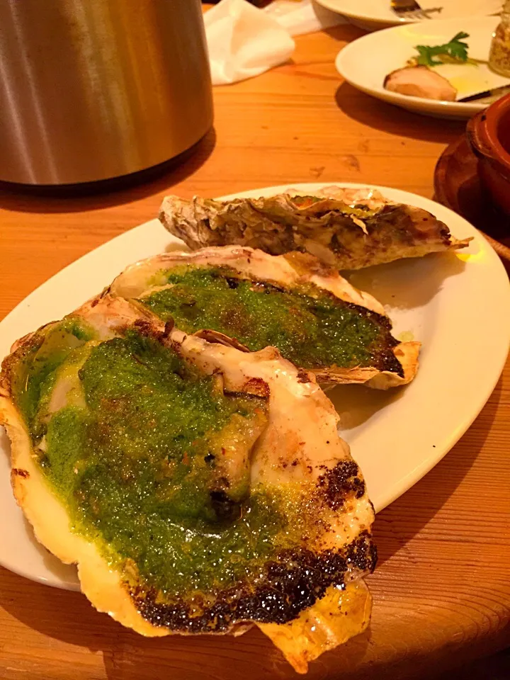 カキの香草焼きっ！|ぐっさんさん