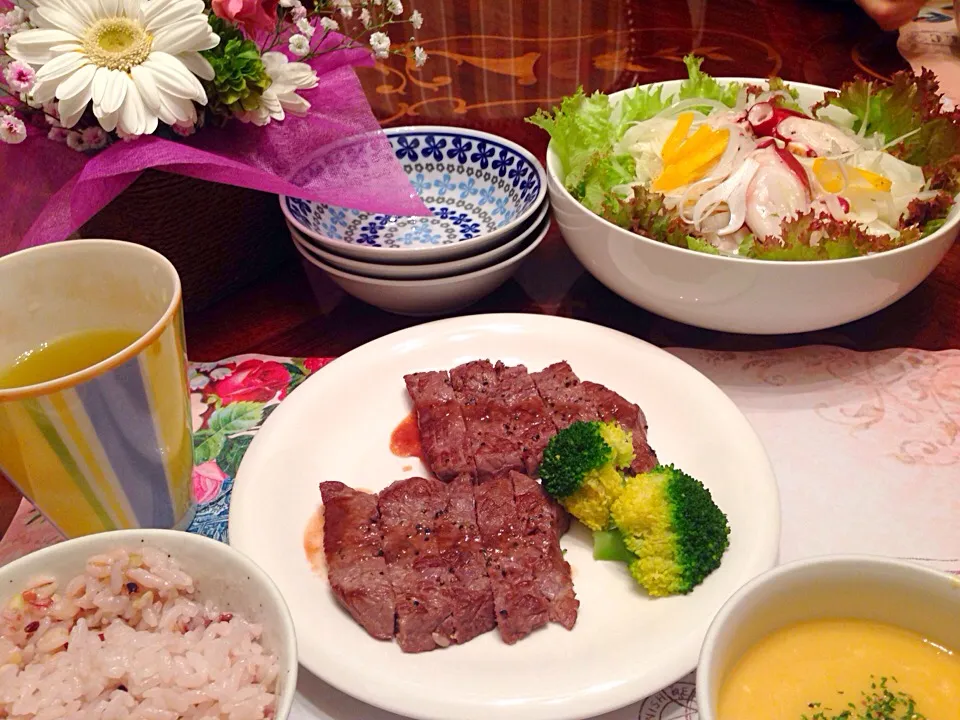 今日の晩御飯(๑´ڡ`๑)|ちゃたままさん