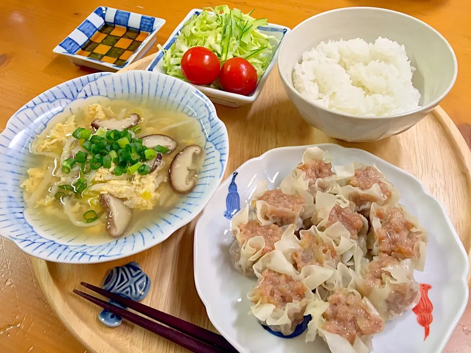 肉シュウマイと切り干し大根と卵の中華スープ|ルドルフさん