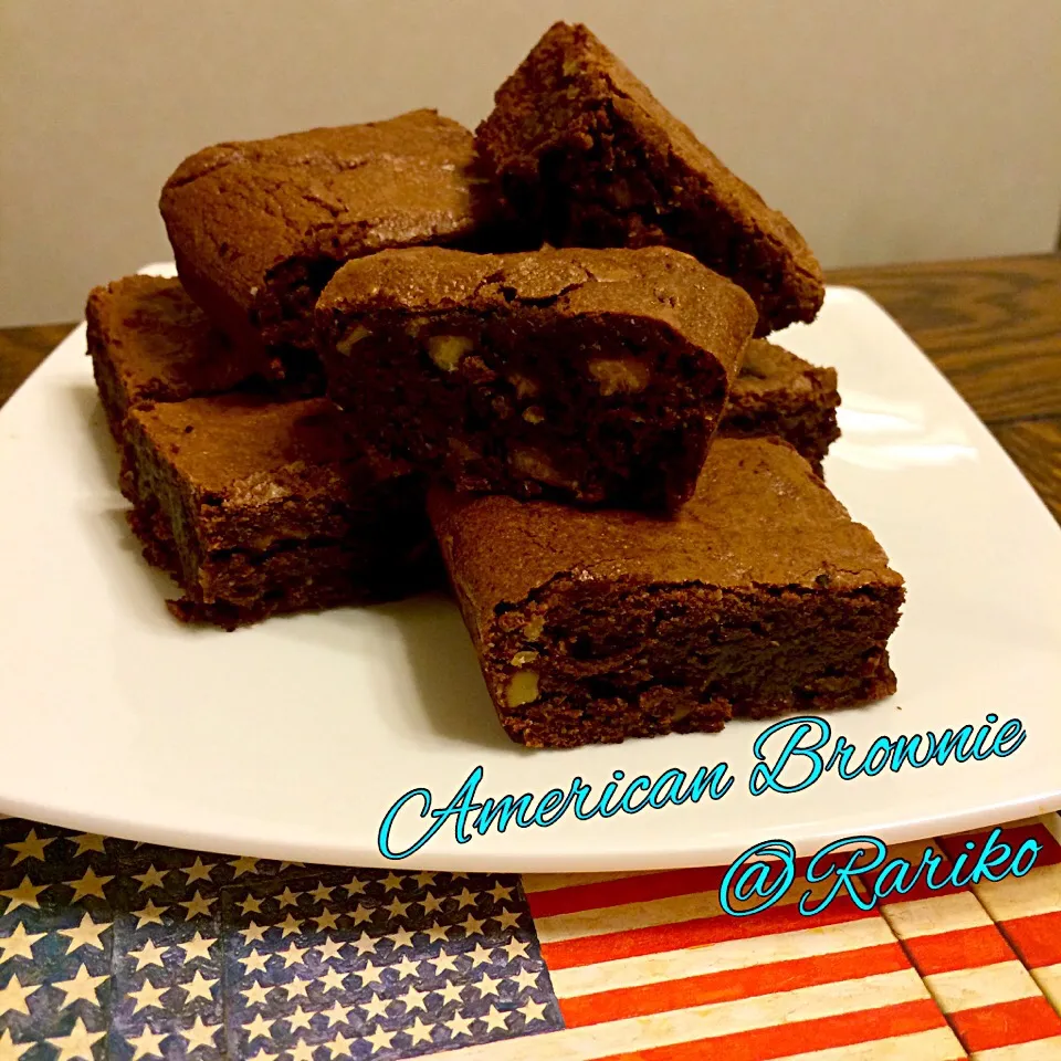 ノスタルジックなAmerican Brownie|Rarikoさん