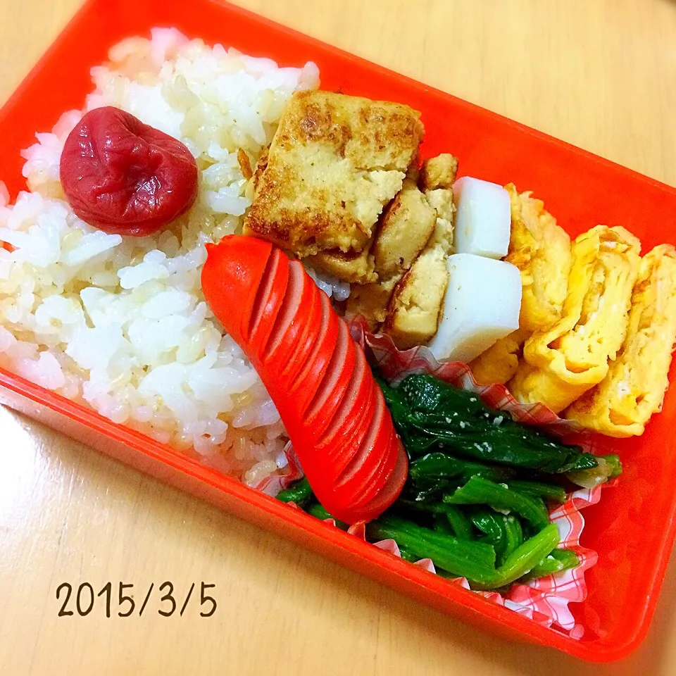 お弁当 2015/03/05|たまこっこさん