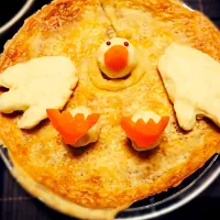 Snapdishの料理写真:❤︎ちょっとdarkなチキンポットパイ❤︎ little cruel chikin pot pie|botanさん