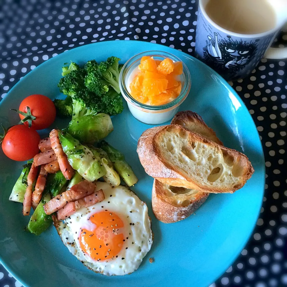 今日の朝ごはん|ぺんぎんさん