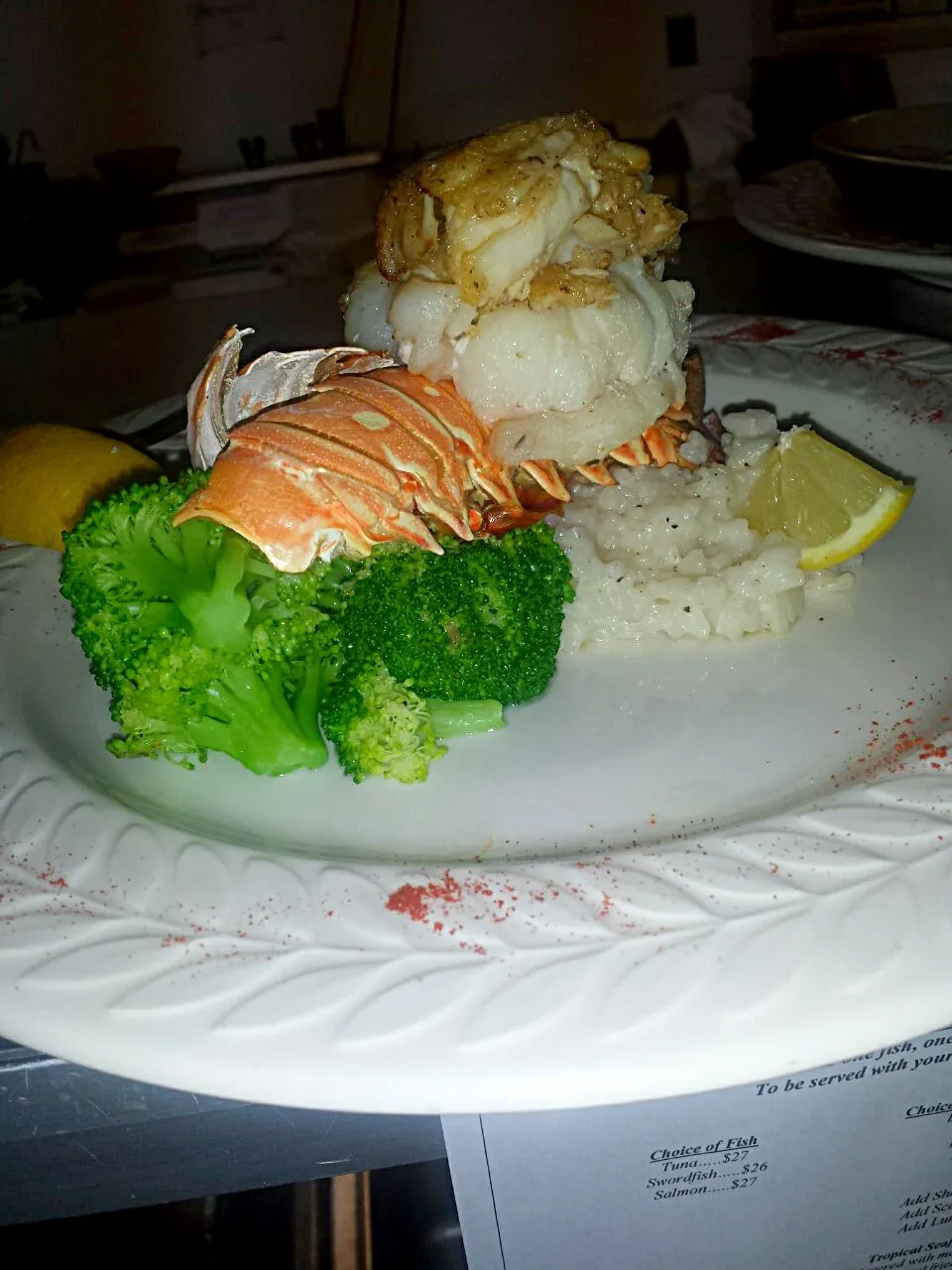 Snapdishの料理写真:stuffed lobster tail|Leanda Hillさん