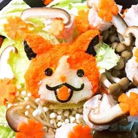 Snapdishの料理写真:ジバニャン みぞれ鍋|Atsukoさん