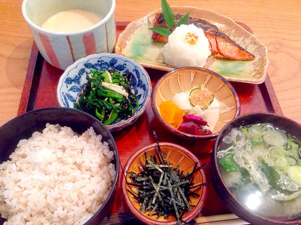 麦とろ定食☆ simple Japanese lunch|Tanuさん