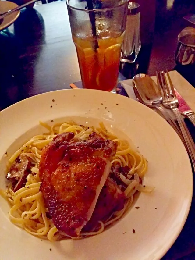 Linguine Cajun Chicken 😍😙 👄 
chinese new year last day lunch|🌷lynnlicious🌷さん