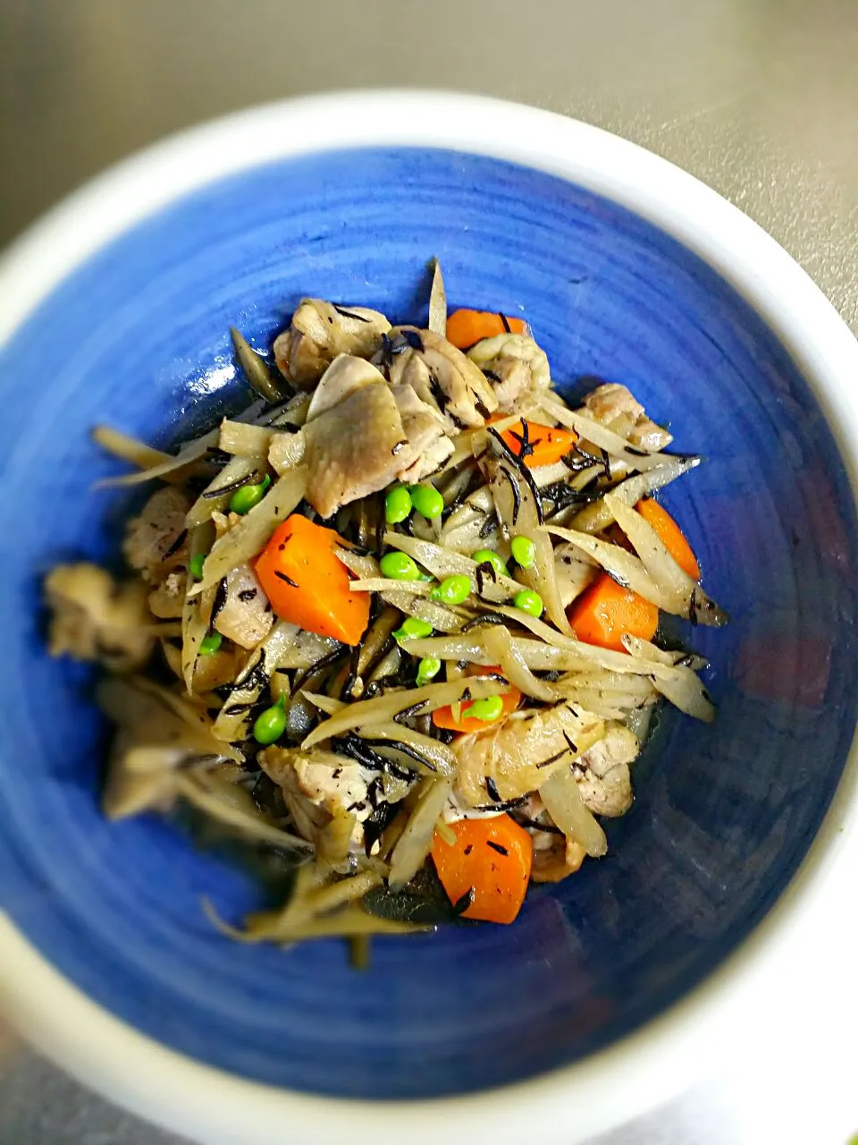 ごぼう、鶏肉、ひじきのうま煮|藤田 まり子さん