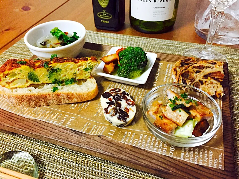 夕飯の残り物で晩酌オードブル🍷|名和淳子さん