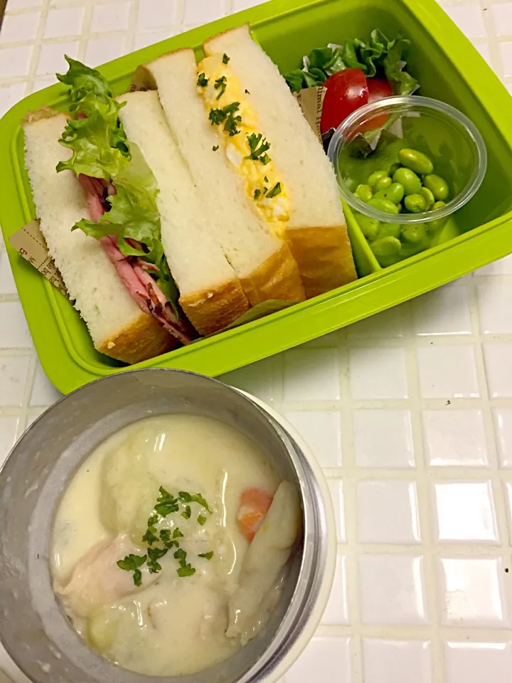 Snapdishの料理写真:3/3高校生弁当|よよさん